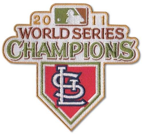 Stitched 2011 St. Louis Cardinals MLB World Series Champions Jersey Patch