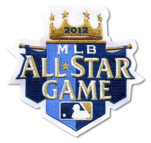 Stitched 2012 MLB All star Game Jersey Patch Kansas City Royals
