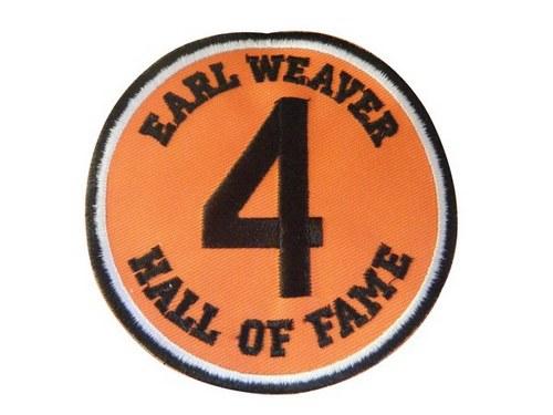 Stitched Baltimore Orioles Earl Weaver Hall Of Fame Jersey Patch