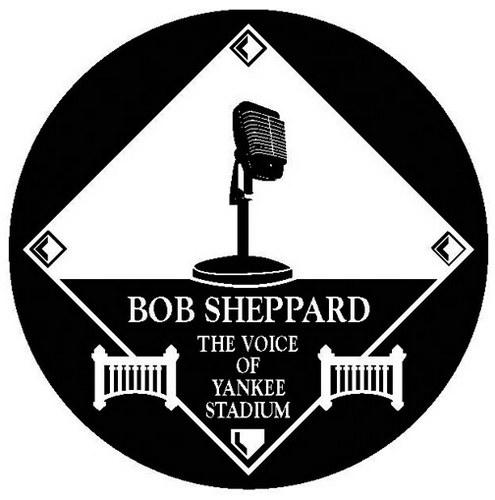 Stitched BOB Sheppard The Voice Of Yankees Stadium Jersey Patch
