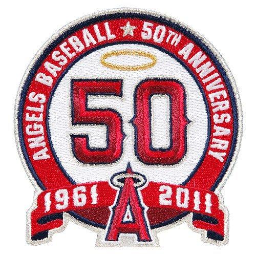 Stitched Los Angeles Angels 50th Anniversary Jersey Patch