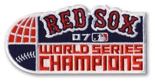 Stitched MLB 2007 Boston Red Sox World Series Champions Jersey Patch
