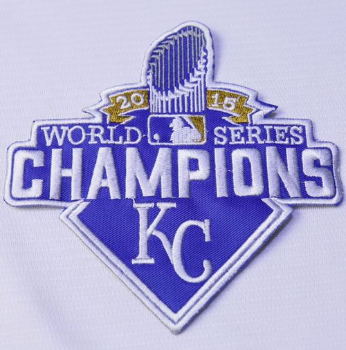 Stitched 2015 Kansas City Royals World Series Champions Jersey Patch