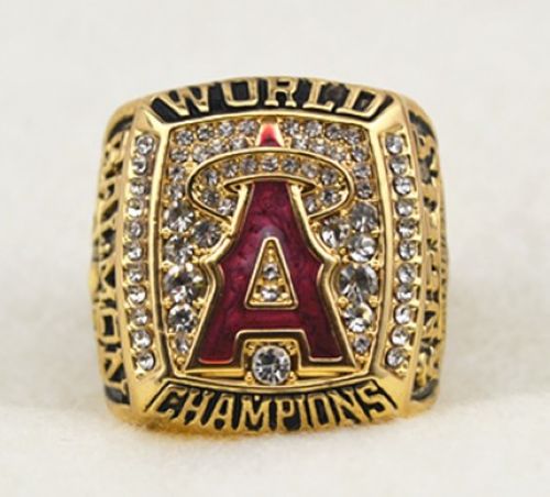 MLB Los Angeles Angels World Champions Gold Ring
