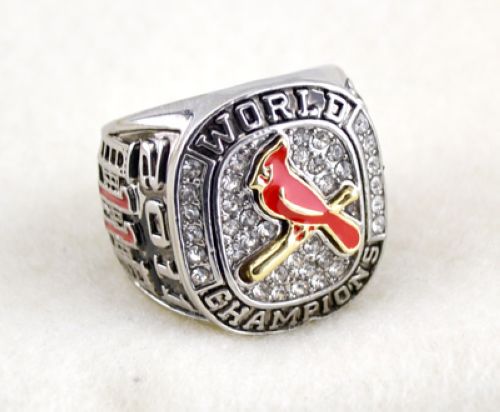 MLB St.Louis Cardinals World Champions Silver Ring