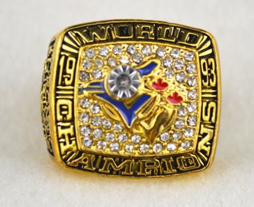 MLB Toronto Blue Jays World Champions Gold Ring_1