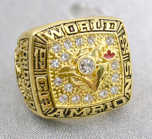 MLB Toronto Blue Jays World Champions Gold Ring_2