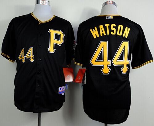 Pirates #44 Tony Watson Black Cool Base Stitched MLB Jersey