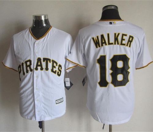 Pirates #18 Neil Walker White New Cool Base Stitched MLB Jersey