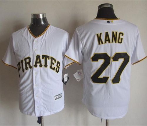 Pirates #27 Jung ho Kang White New Cool Base Stitched MLB Jersey