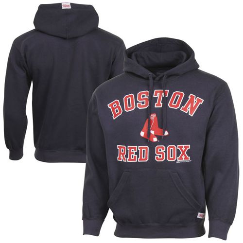 Boston Red Sox Fastball Fleece Pullover Navy Blue MLB Hoodie