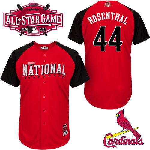 Cardinals #44 Trevor Rosenthal Red 2015 All Star National League Stitched MLB Jersey