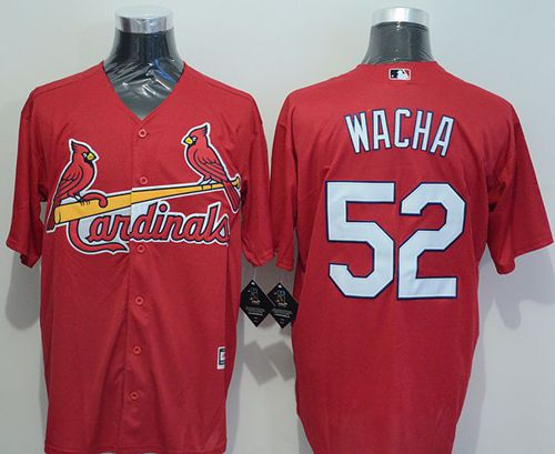 Cardinals #52 Michael Wacha Red New Cool Base Stitched MLB Jersey