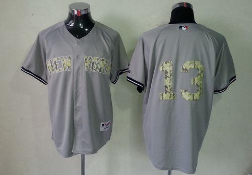 ارنب وردي Yankees #13 Alex Rodriguez Grey USMC Cool Base Stitched MLB Jersey ... ارنب وردي