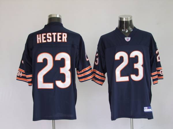 Bears #23 Devin Hester Blue Stitched NFL Jersey