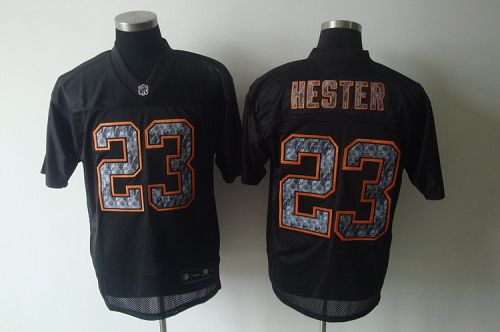 Sideline Black United Bears #23 Devin Hester Black Stitched NFL Jersey