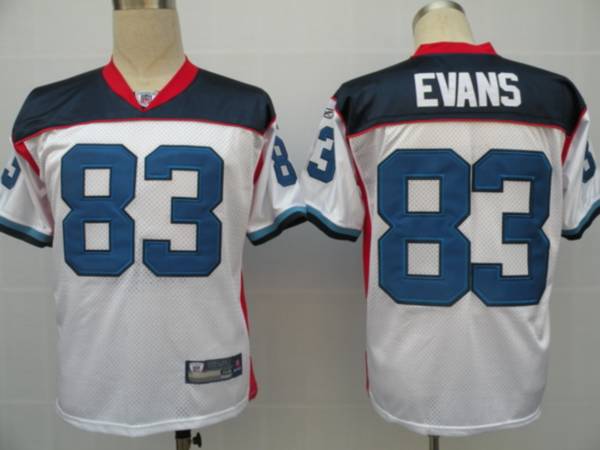 Bills #83 Lee Evans White Stitched NFL Jersey