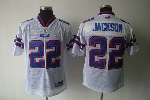 Bills #22 Fred Jackson White 2011 New Style Stitched NFL Jersey