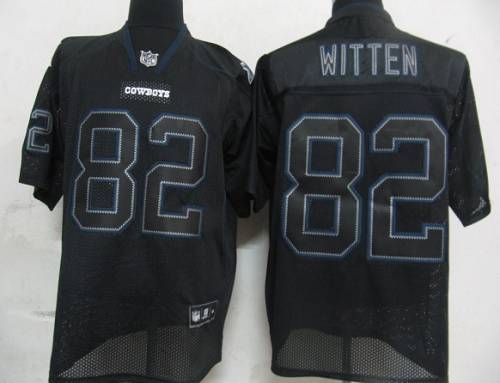 Cheapest Cowboys #82 Jason Witten Lights Out Black Stitched NFL ...
