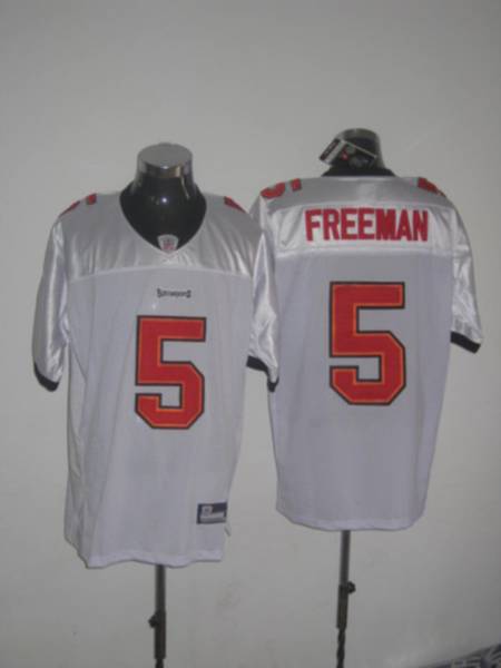 Buccaneers #5 Josh Freeman Stitched White NFL Jersey