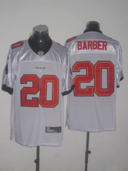 Buccaneers #20 Ronde Barber Stitched White NFLJersey