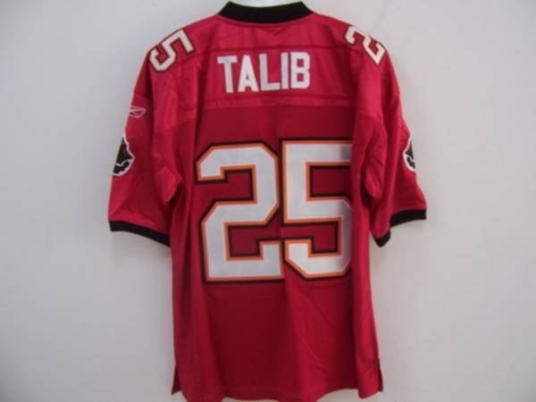 Buccaneers #25 Aqib Talib Stitched Red NFL Jersey
