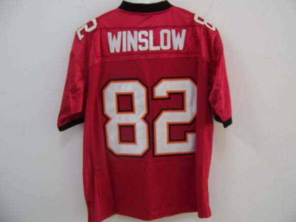 Buccaneers #82 Kellen Winslow Stitched Red NFL Jersey
