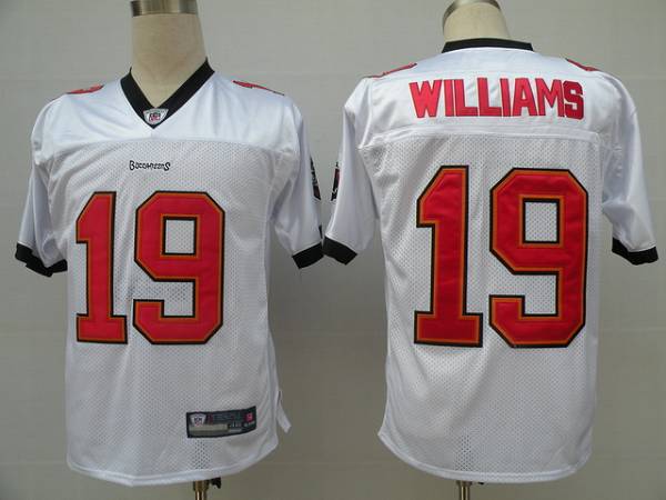 Buccaneers #19 Mike Williams White Stitched NFL Jersey
