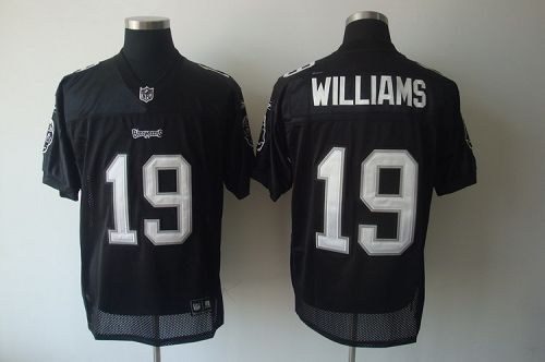 Buccaneers #19 Mike Williams Black Shadow Stitched NFL Jersey