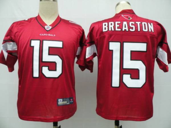 Cardinals #15 Steve Breaston Red Stitched NFL Jersey