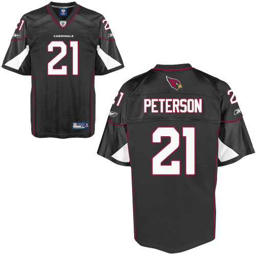 Cardinals #21 Patrick Peterson Black Stitched NFL Jersey