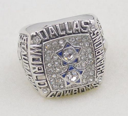 NFL Dallas Cowboys World Champions Silver Ring_1