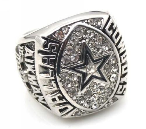 NFL Dallas Cowboys World Champions Silver Ring_2