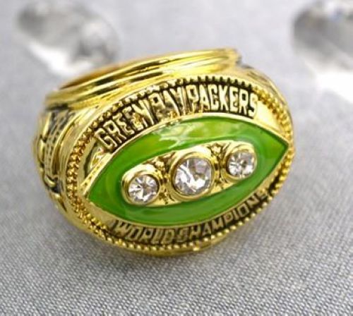 NFL Green Bay Packers World Champions Gold Ring_1