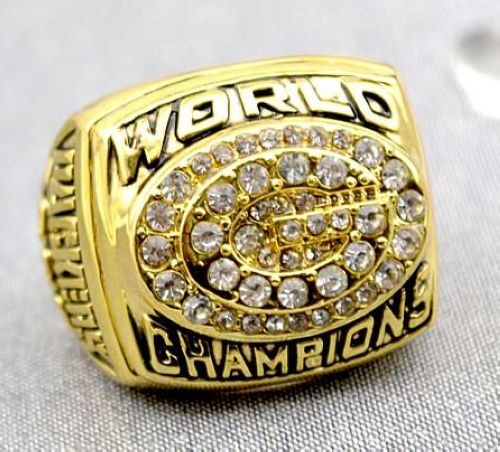 NFL Green Bay Packers World Champions Gold Ring_2