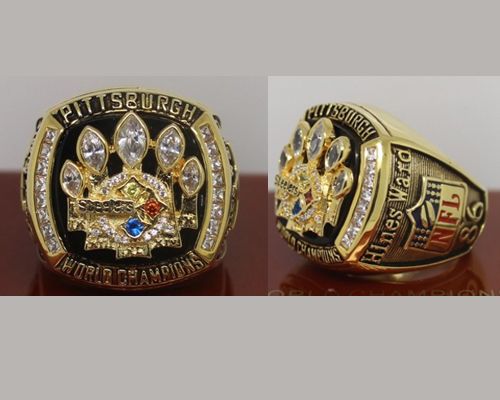 2005 NFL Super Bowl XL Pittsburgh Steelers Championship Ring