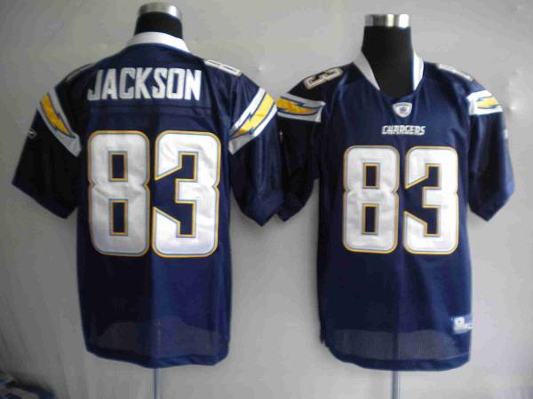 Chargers Vincent Jackson #83 Stitched Dark Blue NFL Jersey