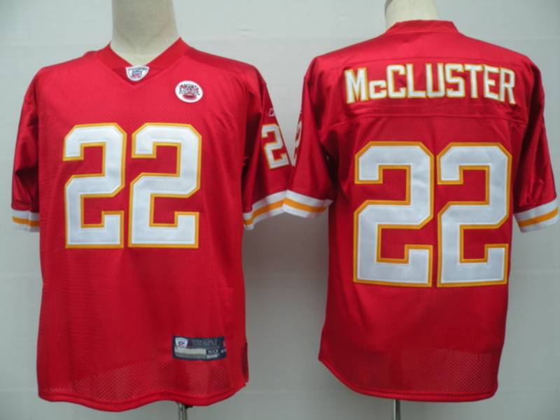Chiefs #22 Dexter McCluster Red Stitched NFL Jersey