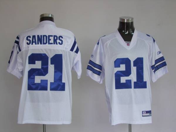 Colts #21 Bob Sanders White Stitched NFL Jersey