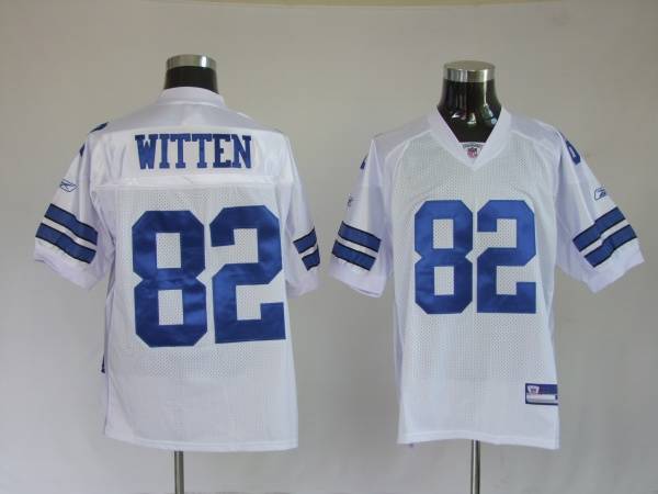Cowboys #82 Jason Witten White Stitched NFL Jersey