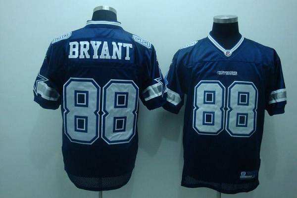 Cowboys #88 Dez Bryant Blue Stitched NFL Jersey