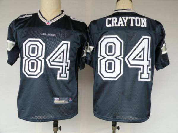 Cowboys #84 Patrick Crayton Blue Stitched NFL Jersey
