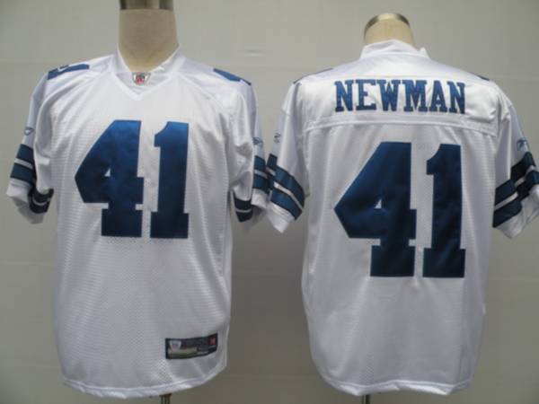 Cowboys #41 Terence Newman White Stitched NFL Jersey