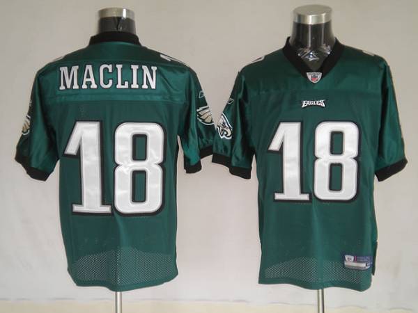 Eagles Jeremy Maclin #18 Stitched Green NFL Jersey