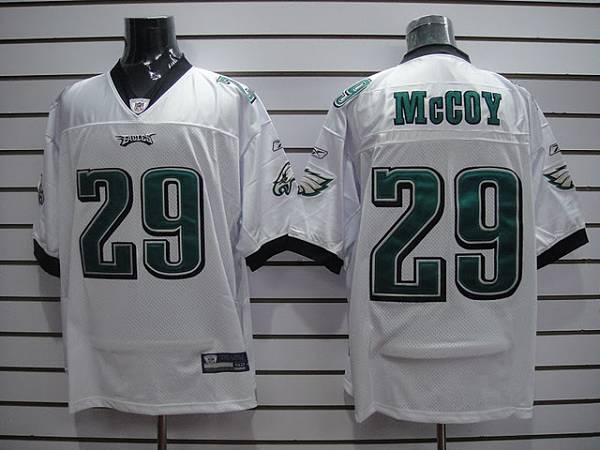 Eagles LeSean McCoy #29 Stitched White NFL Jersey