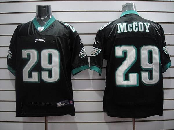 Eagles LeSean McCoy #29 Stitched Black NFL Jersey