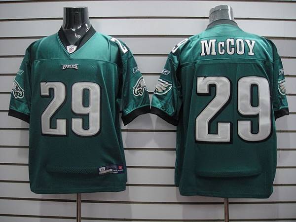 Eagles LeSean McCoy #29 Stitched Green NFL Jersey