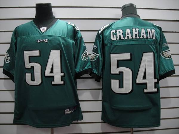 Eagles #54 Brandon Graham Green Stitched NFL Jersey