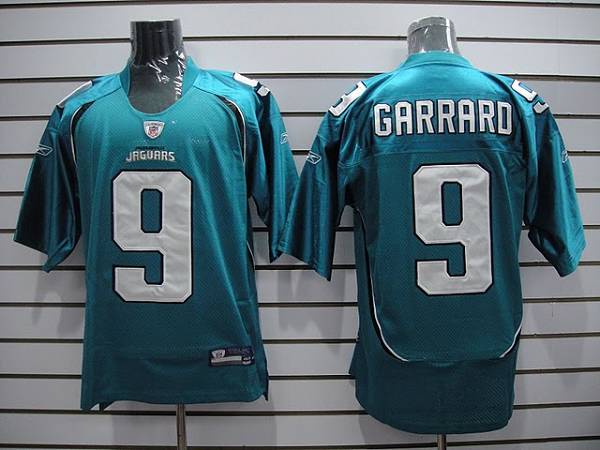 Jaguars David Garrard #9 Green Stitched Team Color NFL Jersey