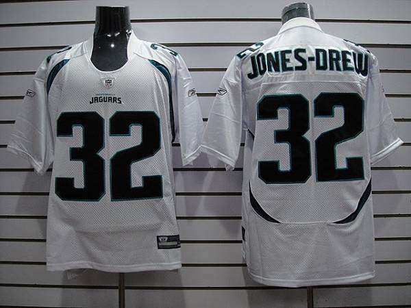 Jaguars Maurice Jones Drew #32 White Stitched NFL Jersey